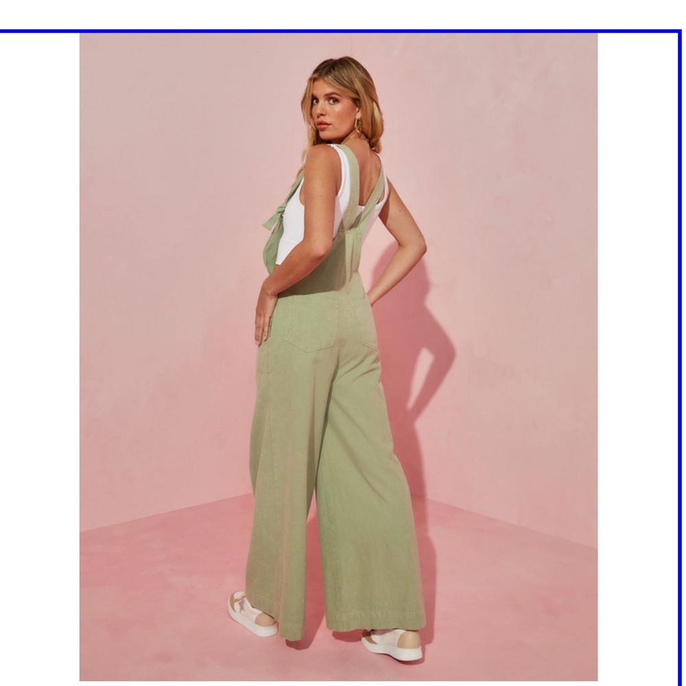 Light Olive Green Overalls